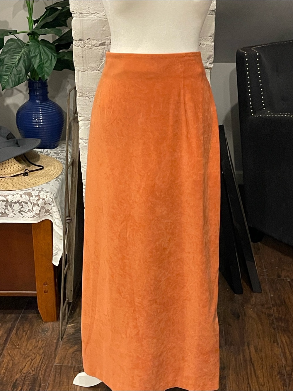 Studio C Burnt Orange Maxi Skirt